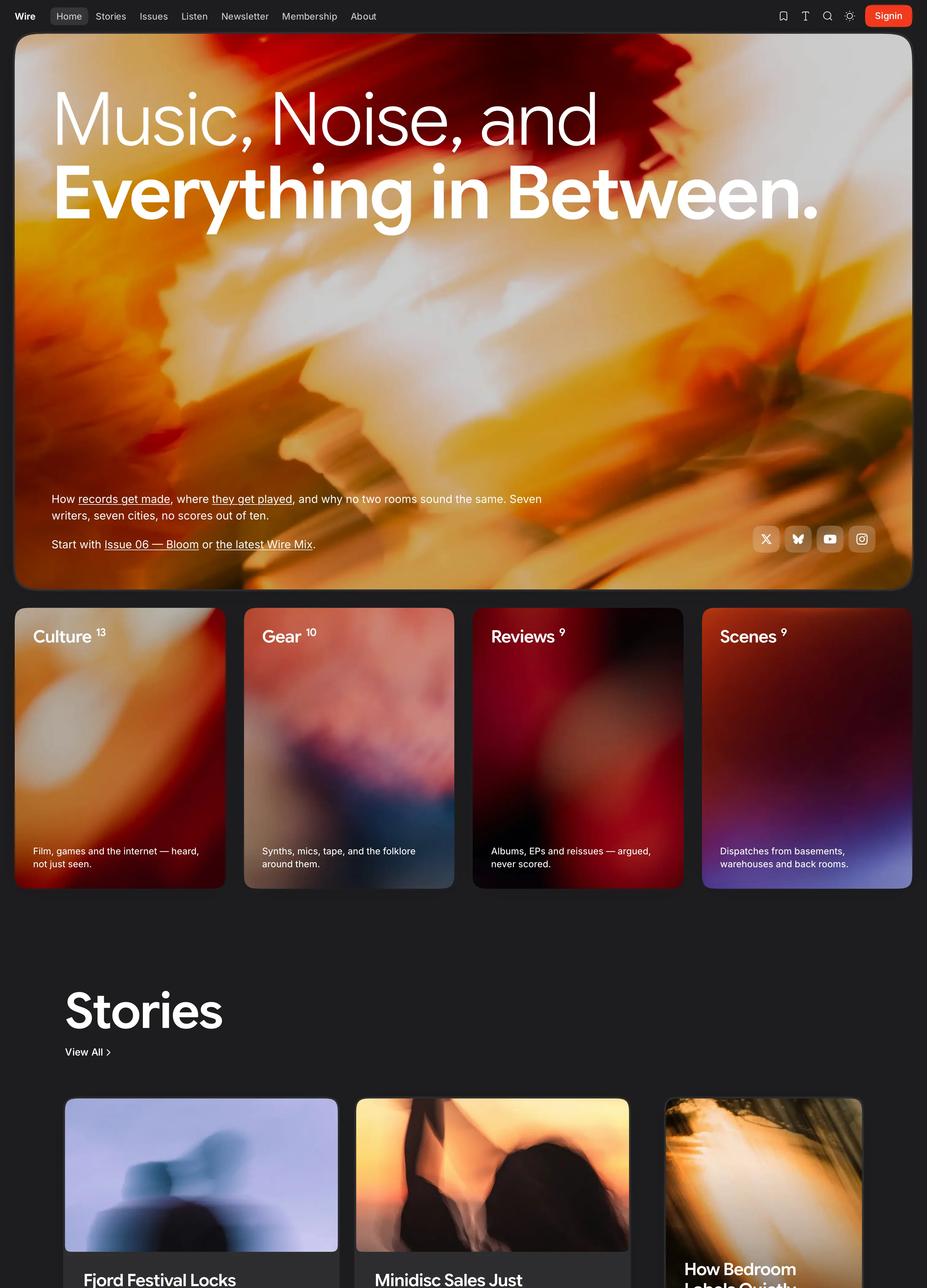 Wire — Dark mode