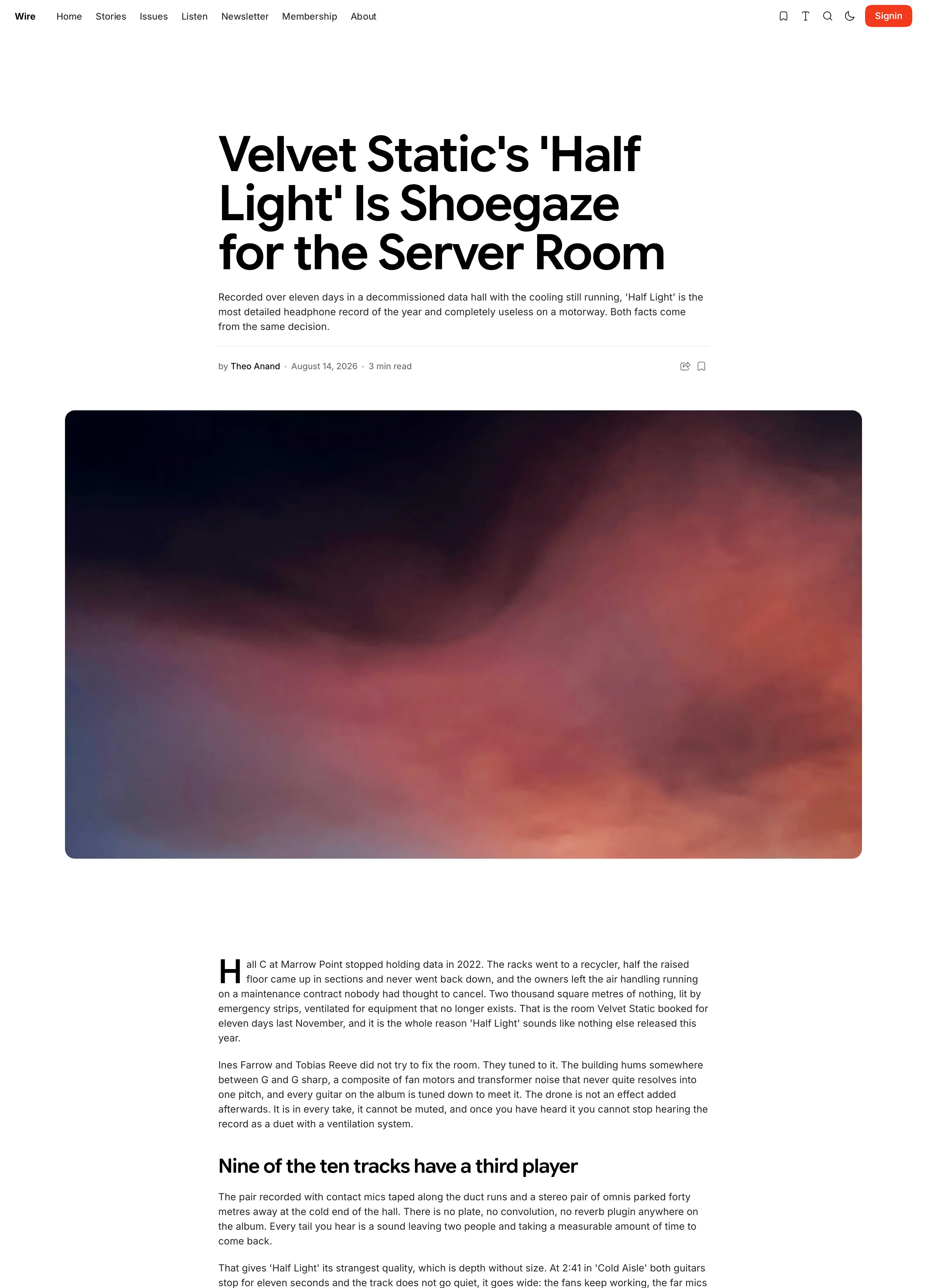 Wire — Post layout